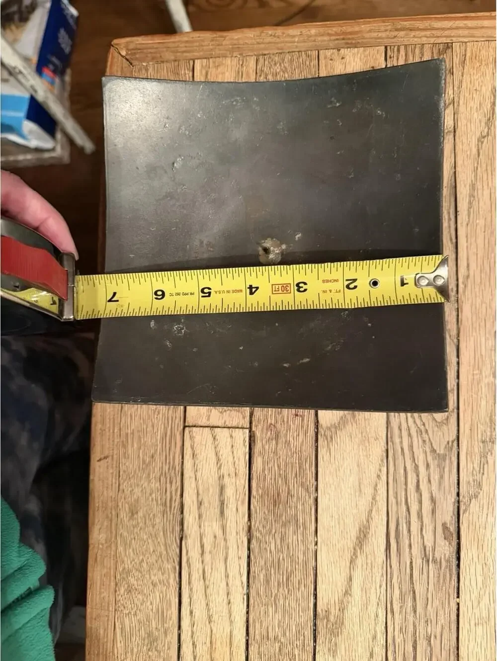 Vintage Pier 1 Heavy Cast Iron Candle holder- 3 lb metal pricket stand